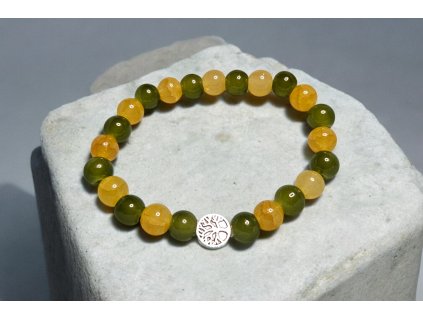 Minerální náramek – Sluneční harmonie