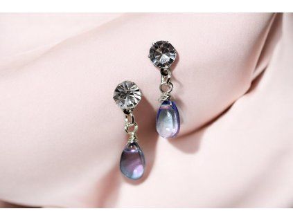 Barevné skleněné kapky