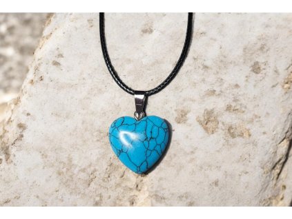 Náhrdelník s tyrkenitem – srdce