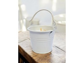 Vanilkový kyblík - bílý