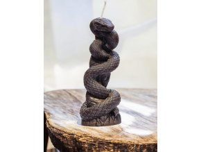 Dekorativní svíčka – Had