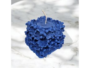 Svíčka Poměnka - modrá