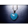 Náhrdelník se srdcem z tyrkenitu