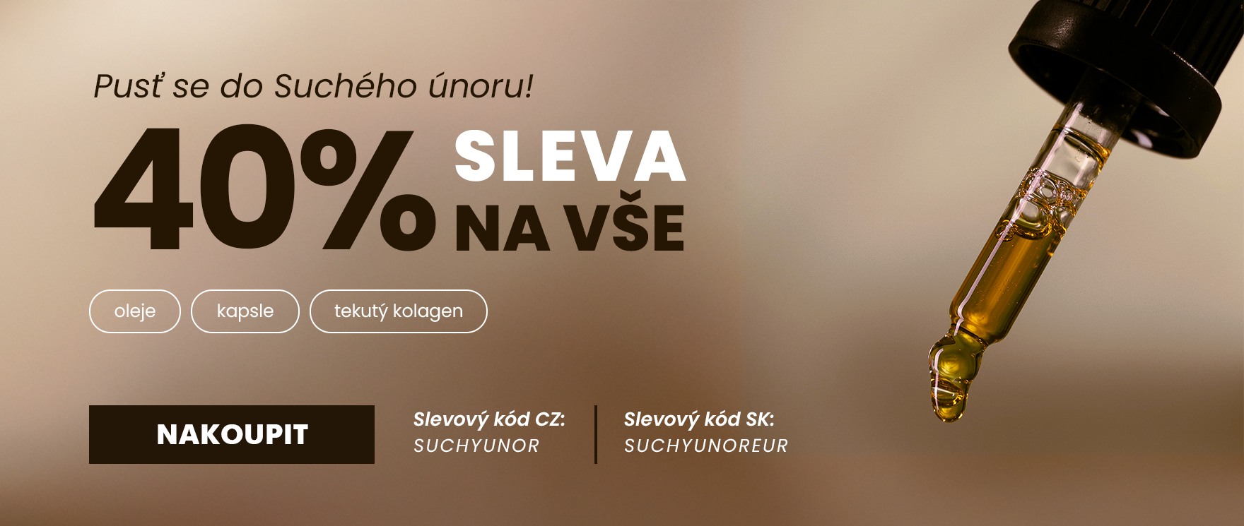 Suchý únor s kapkou klidu