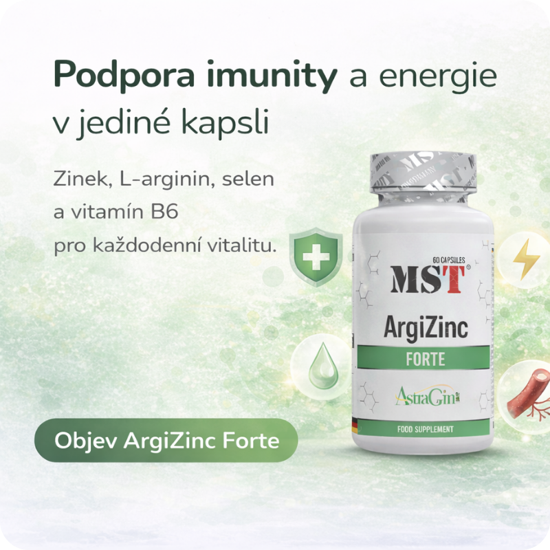 ArgiZinc Forte 60 kapslí