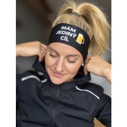 Funkční čelenka - mám jediný cíl