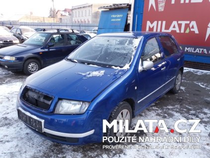 Použité autodíly ŠKODA FABIA 1.4 MODRÁ