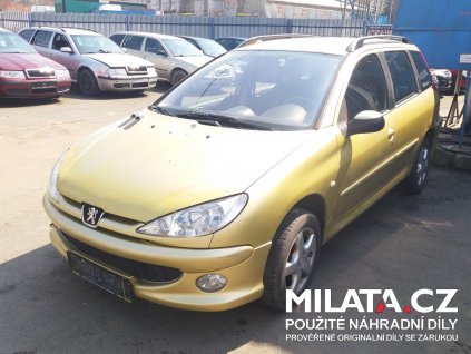 Použité autodíly PEUGEOT 206 KOMBI 1.4