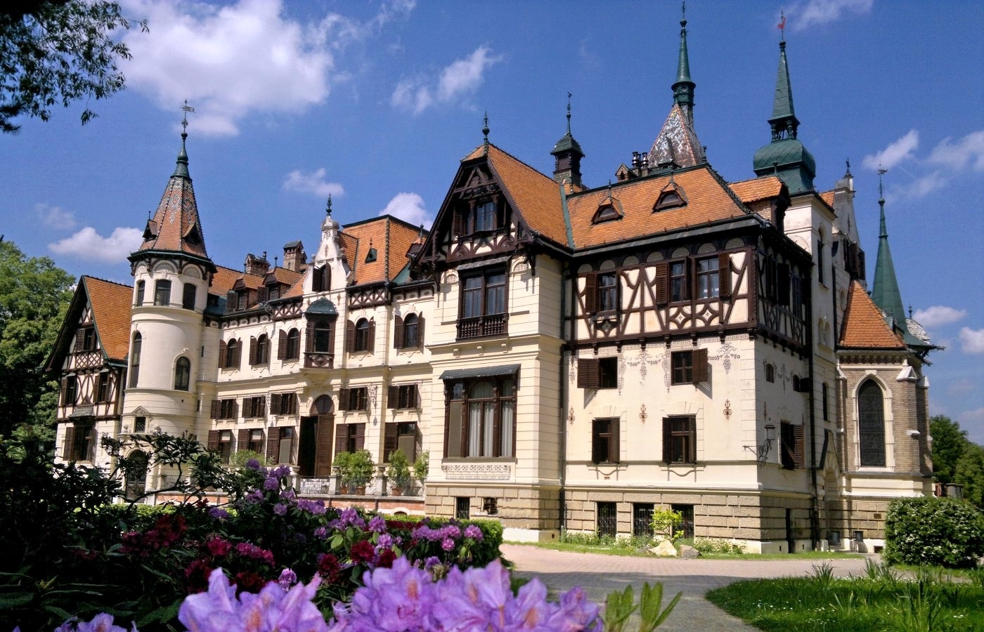 Zámek Lešná Zoo Zlín