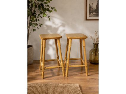 Dřevěné barové židle Rustic