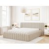 Béžová postel carilla v odstinu sola 18