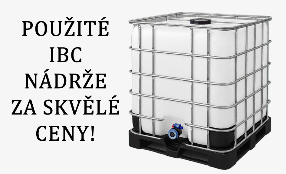 IBC nádrže použité