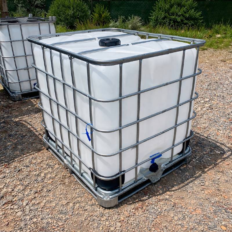 Jak vybrat IBC kontejner 1000 l – nový, repasovaný nebo použitý?