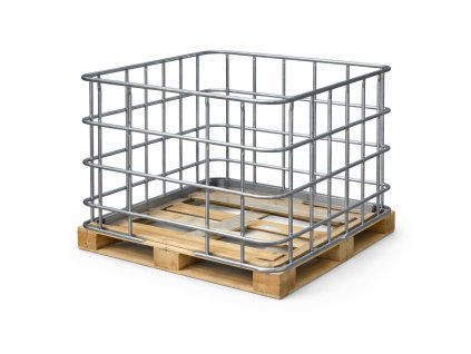 IBC klec 1000 l – samostatná pozinkovaná konstrukce