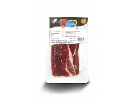 7Hermanos jamon serrano reserva platky 100g