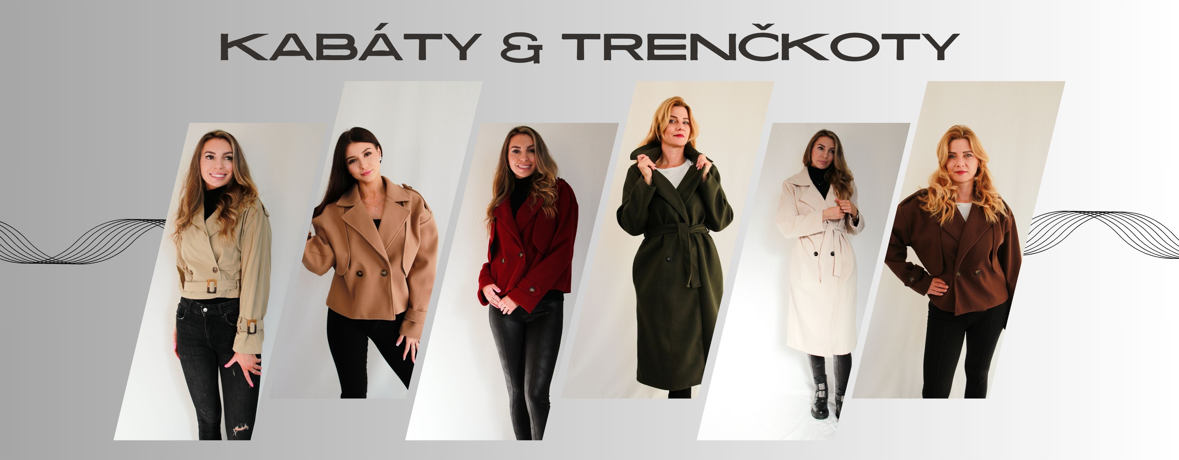 Dámské kabáty a trenčkoty ibeself.cz – nadčasové svrchní oblečení pro elegantní outfit na podzim i jaro