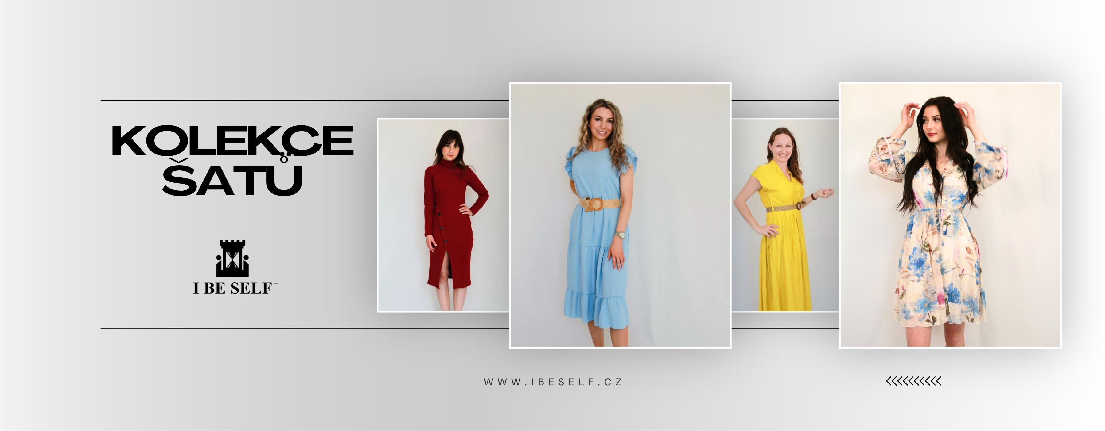Dámské šaty ibeself.cz – kolekce šatů pro každou příležitost, elegantní i casual střihy