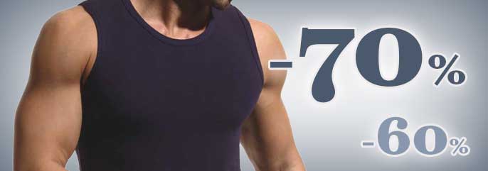 Pánske tielka - hladké a vrúbkované