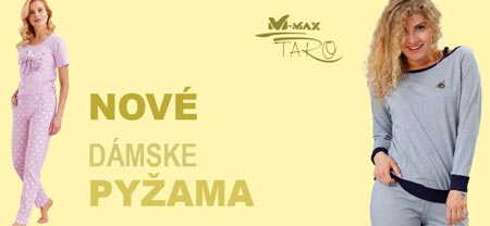 Dámske pyžamá, nočné košele Taro a M-max