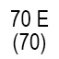 70 E (70)