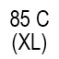 85 C (XL)