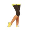 Dámske legíny - capri - Annes Lara 3D