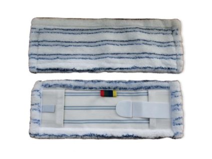 Mop plochý STRIP 40 cm, mikrovlákno, kapsový, dlouhý jazyk