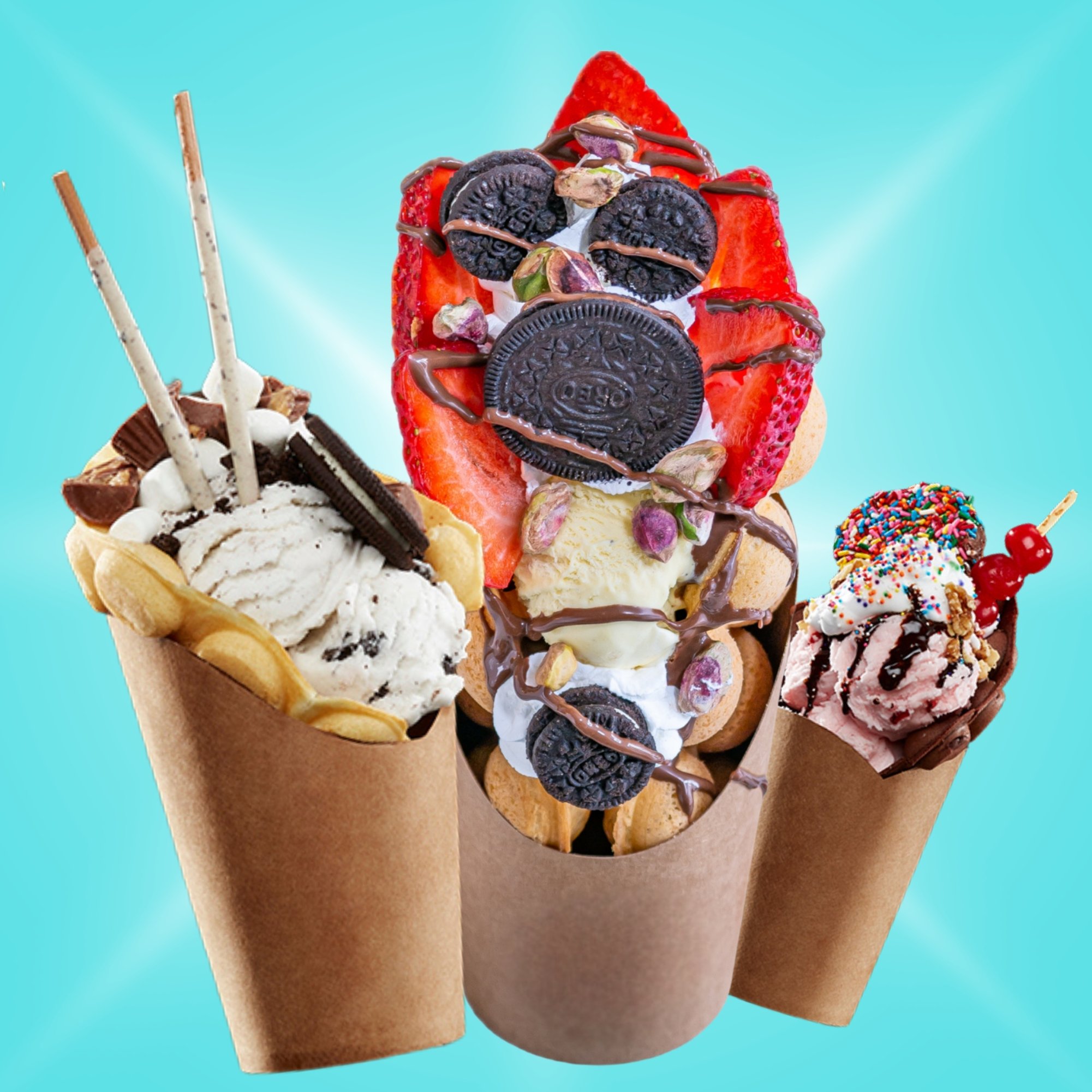 Zmrzlina + Bubble Waffle: Kombinácia, ktorá predáva