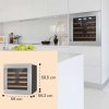 Vestavná vinotéka Klarstein Vinsider 36 Built-In Uno, 36 lahví