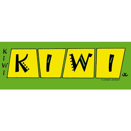 KIWI – s podpisem autora
