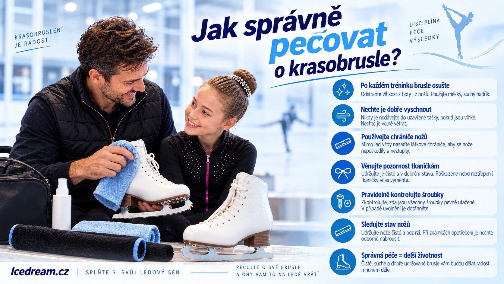 Jak správně pečovat o krasobrusle?