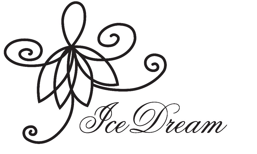 Původní logo IceDream s postavou krasobruslařky