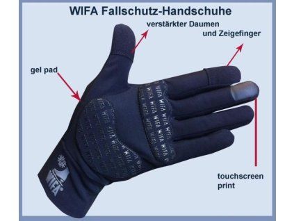 🧤 THERMO WIFA Protective Gel Gloves – BLACK