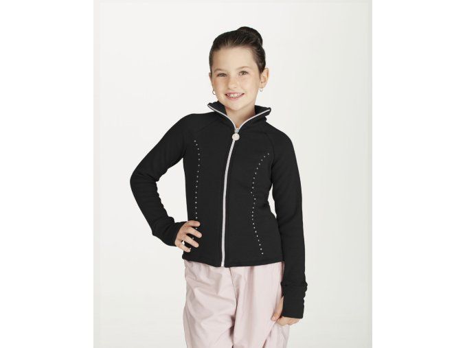 jacket with furry fabric inside and crystals (5)