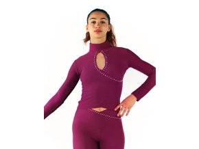 TOP THERMO with Swarovski – Fuchsia