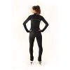 THERMO Leggings with Swarovski – Black & Turquoise