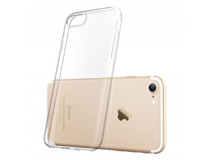 183155 silikonove ochranne pouzdro pro apple iphone 7 pruhledne