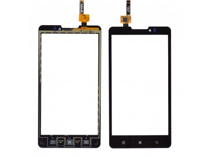 143723 digitizer dotykove sklo plocha lcd displeje pro lenovo p780 cerny