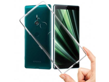 Ultratenké gelové čiré pouzdro pro Sony Xperia C S39h