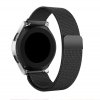 Kovový vyměnitelný pásek / řemínek pro Samsung Galaxy Watch 42 mm - milánský tah černý