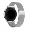 Kovový vyměnitelný pásek / řemínek pro Samsung Galaxy Watch 42 mm - milánský tah stříbrný