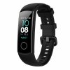 422130 silikonovy vymenitelny pasek reminek pro huawei honor Band 5 cerny