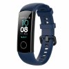 422148 2 silikonovy vymenitelny pasek reminek pro huawei Band 4 Pro modry tmavy