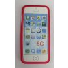 Gelový (silikonový) rámeček pro Apple iPhone 5/5S/SE - červená