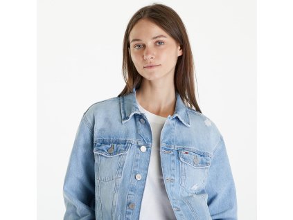 Tommy Hilfiger- mom classic jeans jacket (Veľkosť L)
