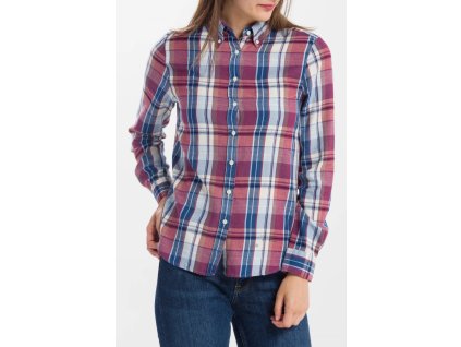 Gant dámska košela - winter flannel madras (Veľkosť XS)