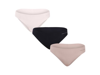 Tommy Hilfiger dámska brazílska tanga 3ks-UW0UW03871 0SL (Veľkosť M)