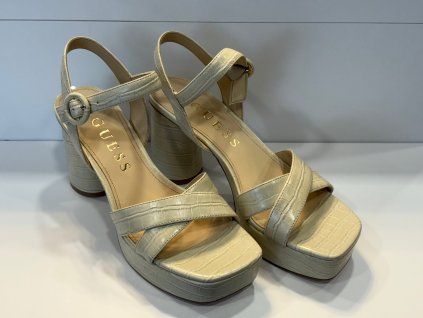 Guess dámske sandále na podpätku (Veľkosť 40)