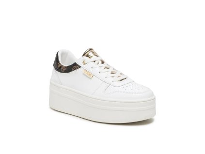 Guess Sneakersy Lifet FL7LIF LEA12 Biela (Veľkosť 37)