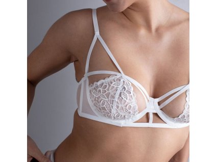 Scandale Podprsenka Sublime Recycled Bandeau z ekologických materiálov biela (Veľkosť 80A)